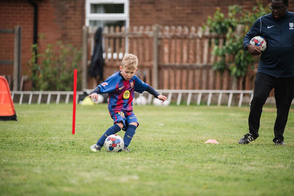 Agility and speed drills demonstration
