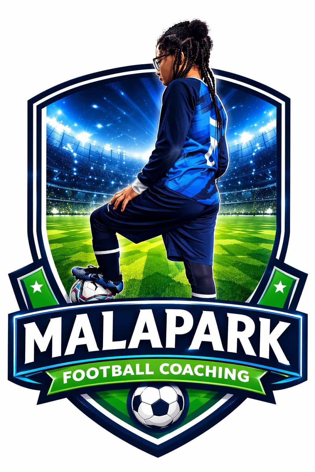 Malapark Football Shield Logo
